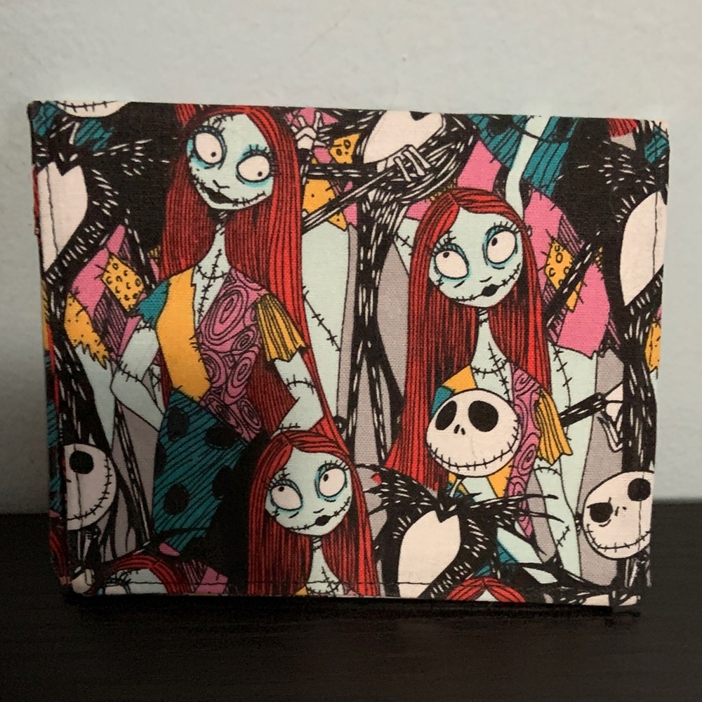 Hand Made Nightmare Before Christmas Wallet/ID holder